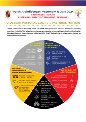 FRONT PAGE Archdiocesan Assembly  Pastoral Matters - Synthesis