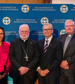 Notre Dame University welcomes senior Vatican leader in historic visit