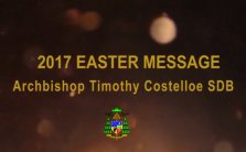 2017 Easter Message from Archbishop Timothy Costelloe SDB