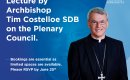 PLENARY COUNCIL 2021: Archbishop Costelloe to deliver lectures in Parramatta and Melbourne