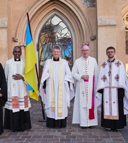 Ukrainian Catholic community comes together