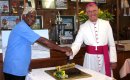Archbishop Timothy Costelloe visits rural Church three years after devastating storm