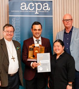 Perth’s The Record Magazine makes history as recipients of 2024 Bishop Kennedy Award