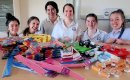 Students help out to make going back to school brighter for kids in care